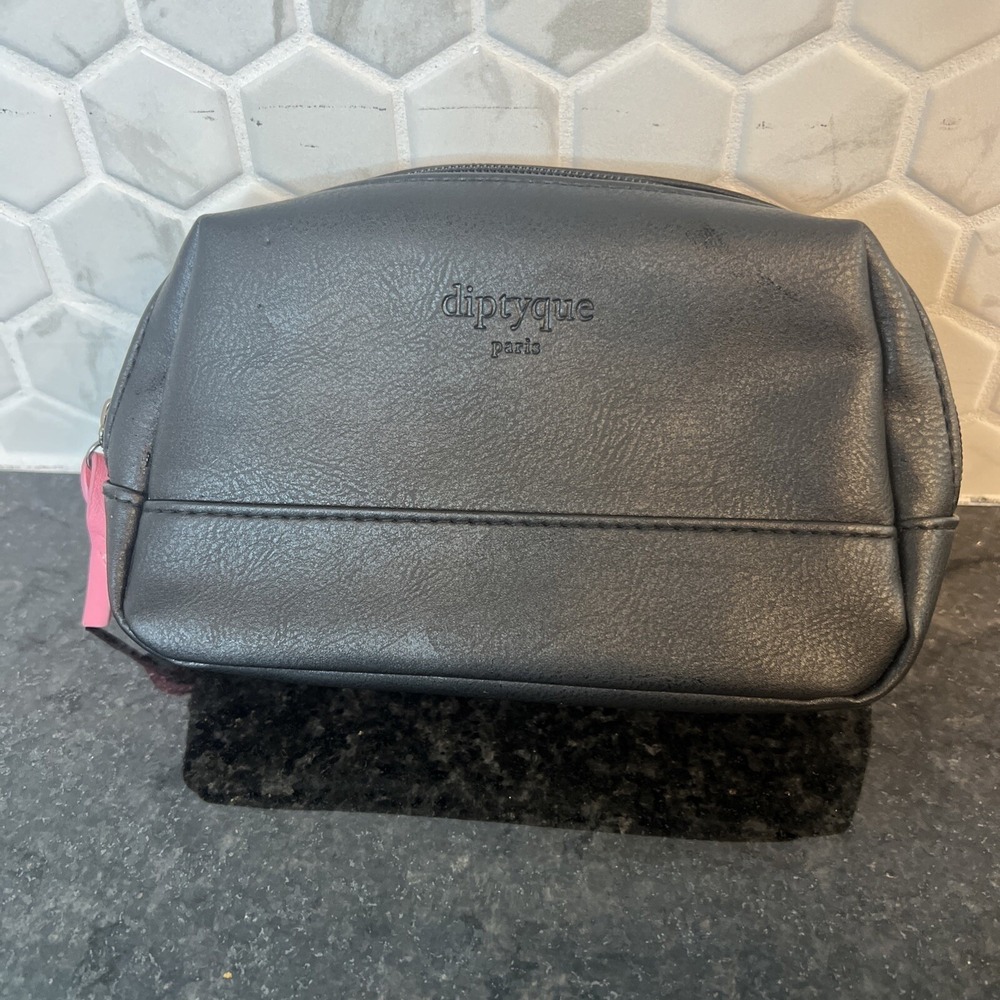 Diptyque Paris Bag Qatar Airways Makeup Cosmetic Pouch Breast Cancer Pink Bow‎